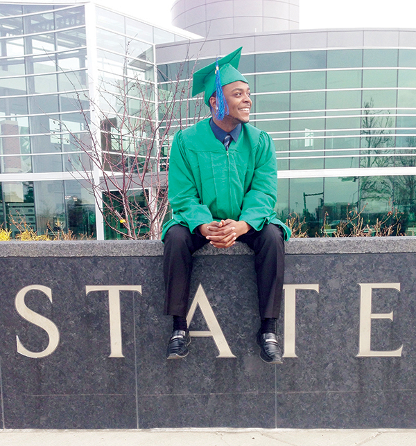 RayShawn Williams graduates from Michigan State University